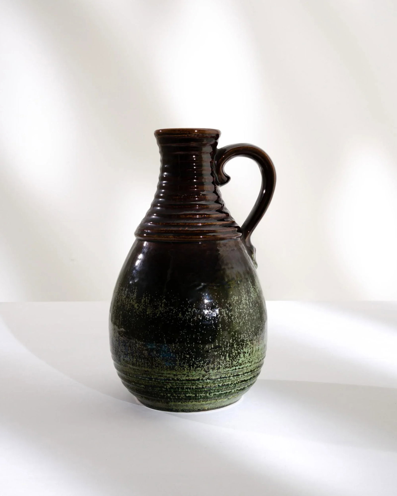 1960s Mid-Century Modern W. Germany Ceramic Pitcher - 7