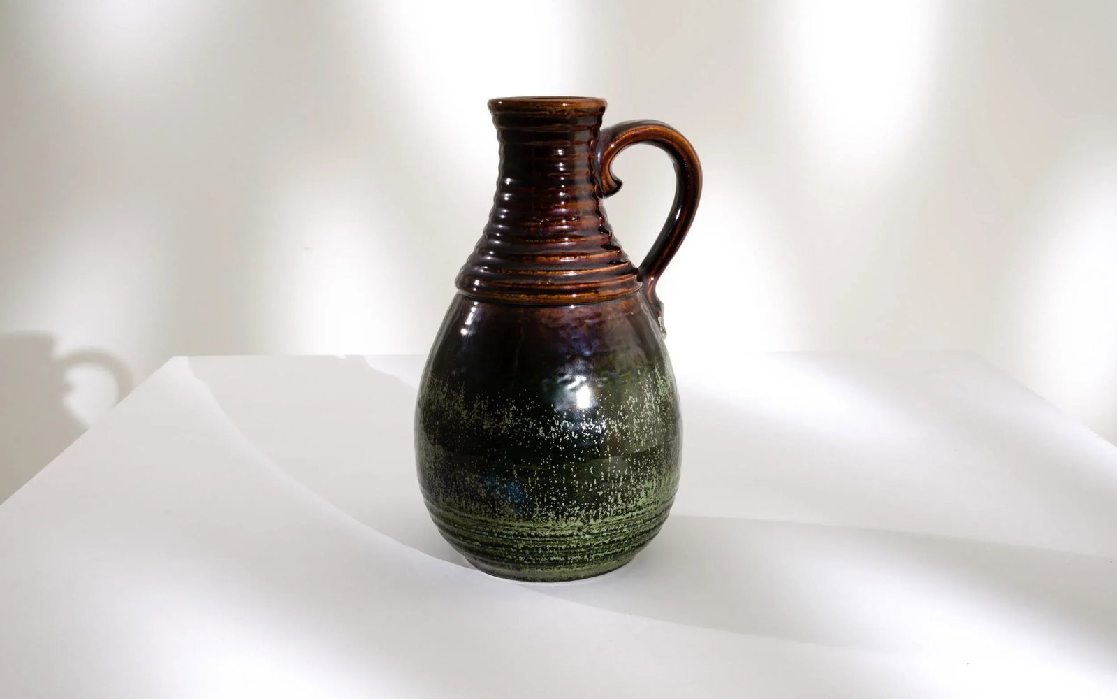 1960s Mid-Century Modern W. Germany Ceramic Pitcher - 8