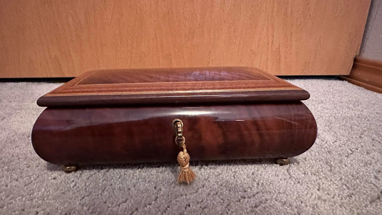 1980s Vintage Stilnovo Intarsi Sorrento Music Box - 2