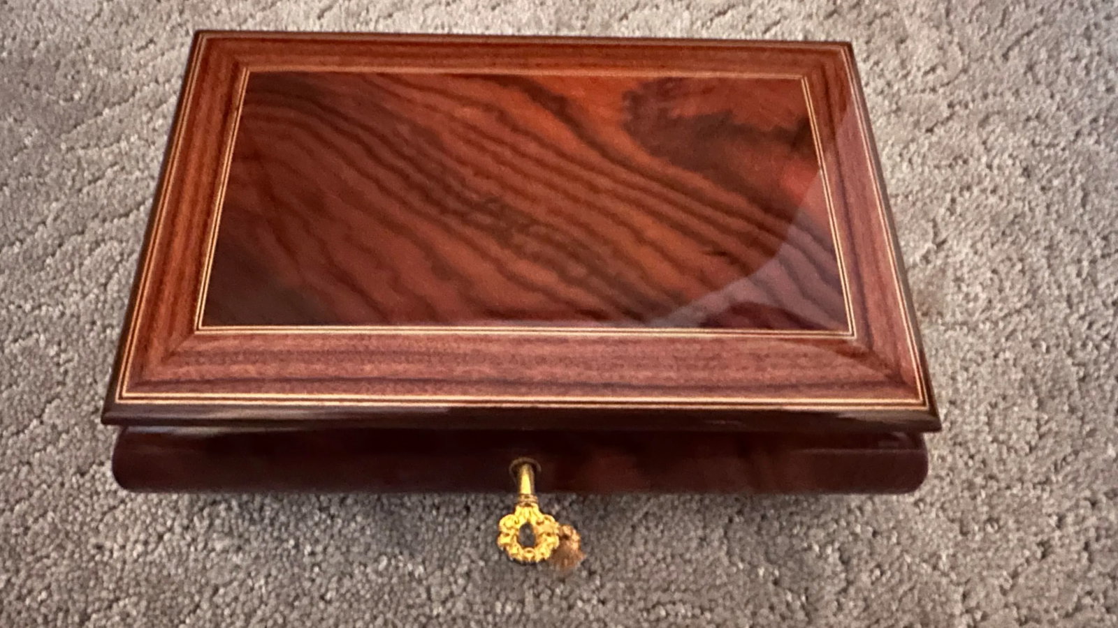 1980s Vintage Stilnovo Intarsi Sorrento Music Box - 3