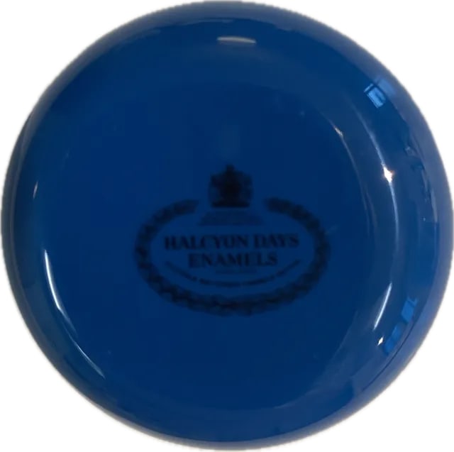 1980s Vintage Halcyon Days Enamel Box "For You" - 3