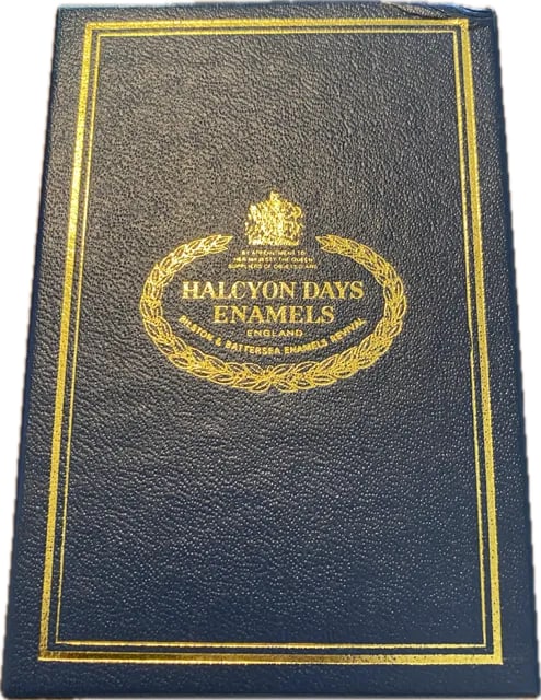 1980s Vintage Halcyon Days Enamel Box "For You" - 5