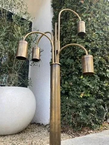 Vintage Brass Table Lamp - 11