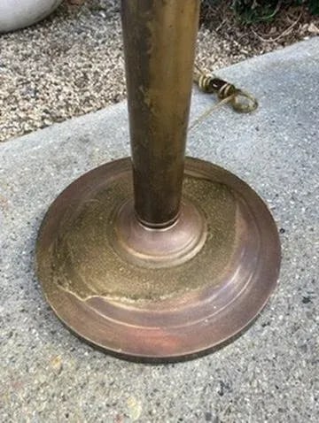 Vintage Brass Table Lamp - 4