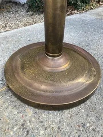 Vintage Brass Table Lamp - 9