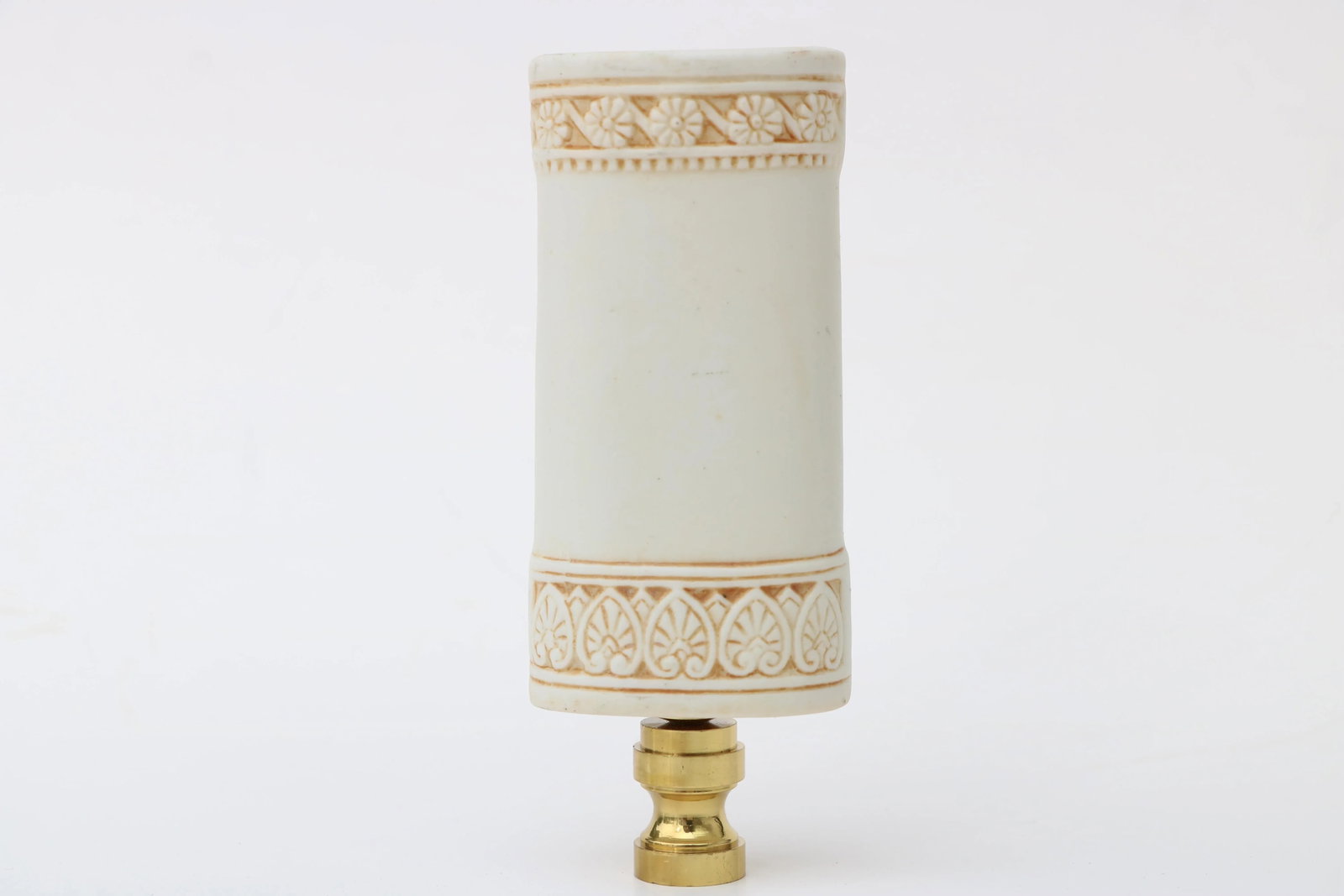 Schafer & Vater Neoclassical Style Lamp Finial on Brass Hardware - 5