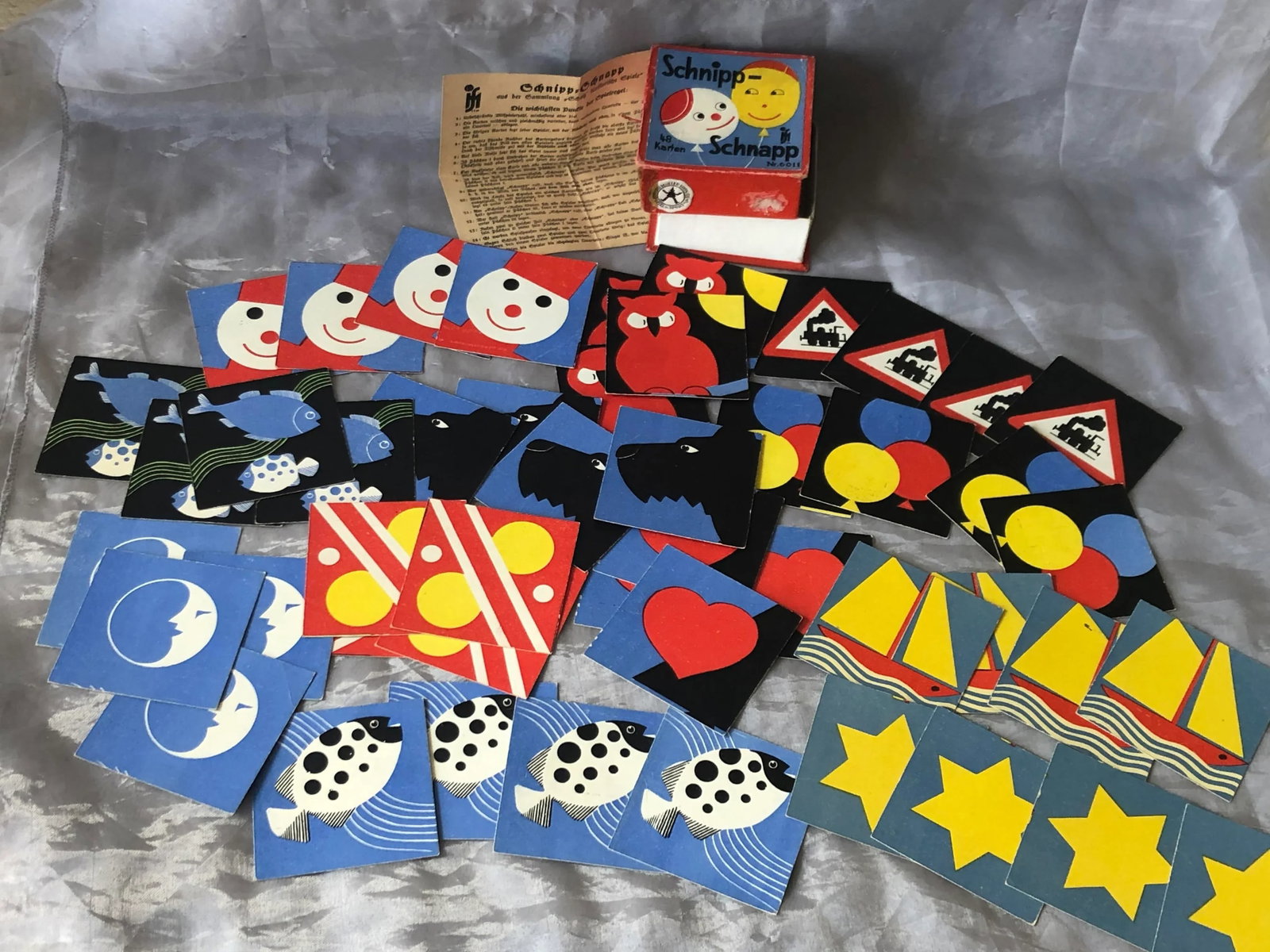 Vintage German Playing Card Game - 2