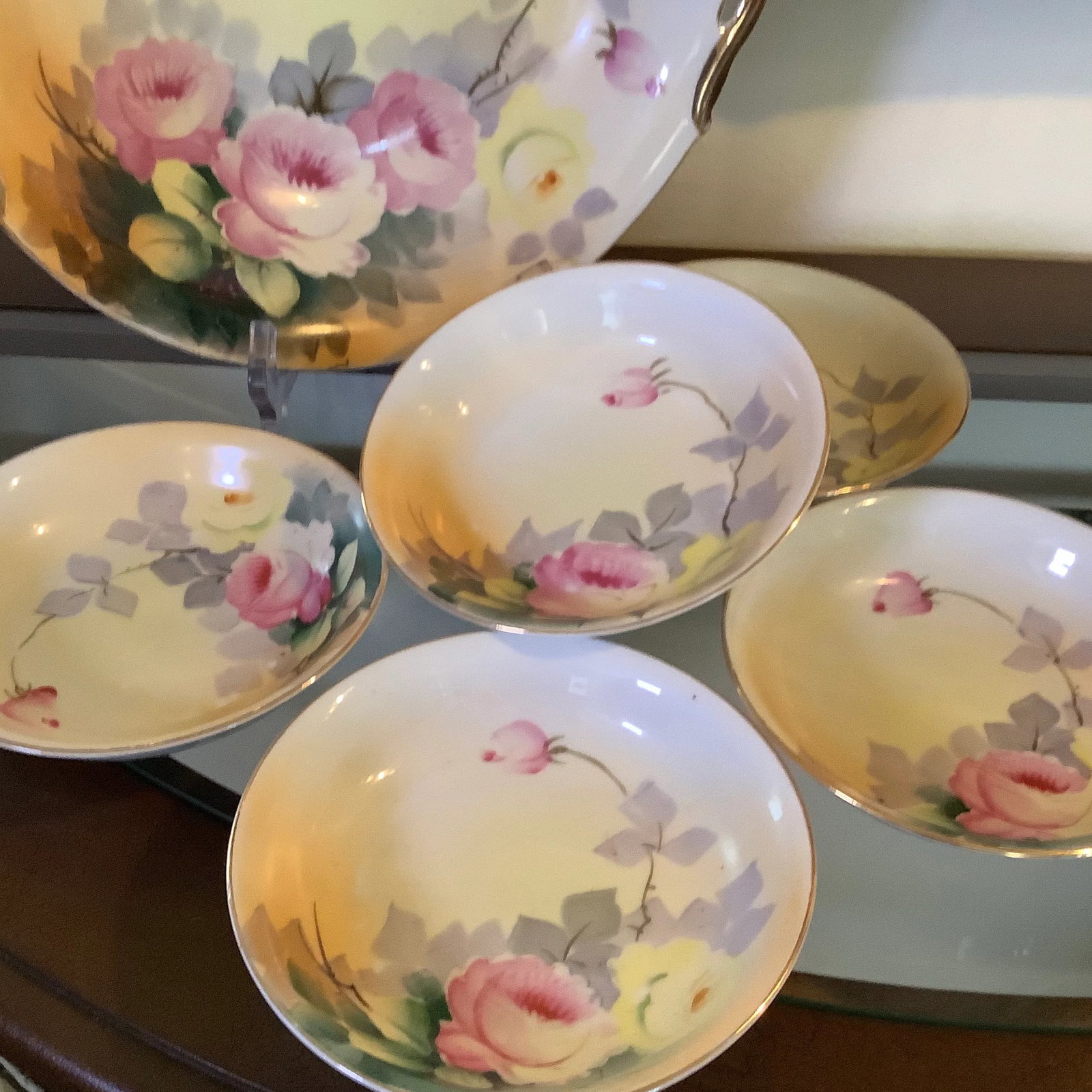 Noritake Hand Painted Berry Set - 4