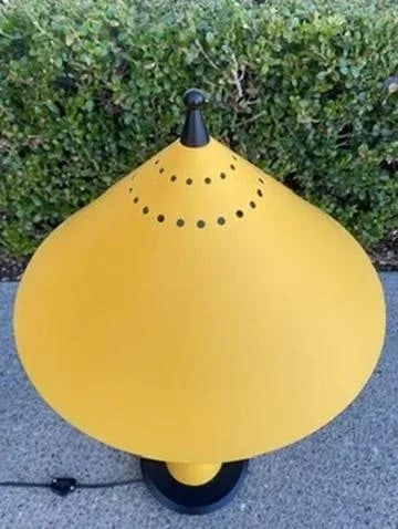 1980's Be-Yang Yellow Post Modern Memphis Milano Style Table Lamp - 7