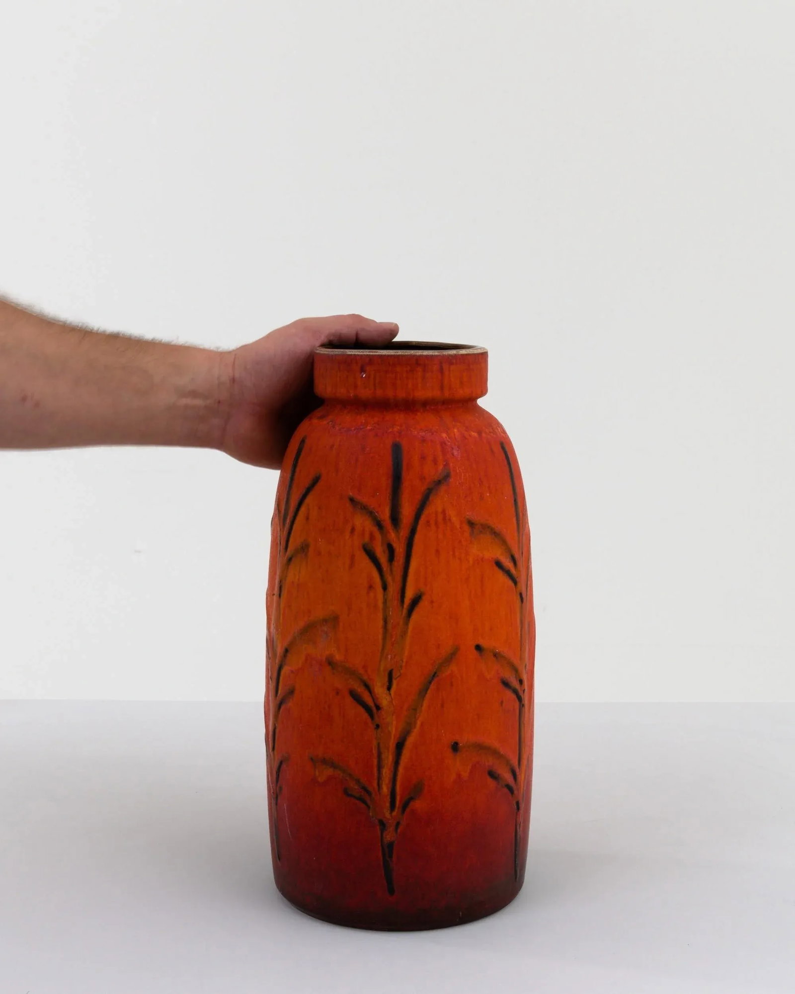 1960s Mid-Century Modern W. Germany Ceramic Vase - 5