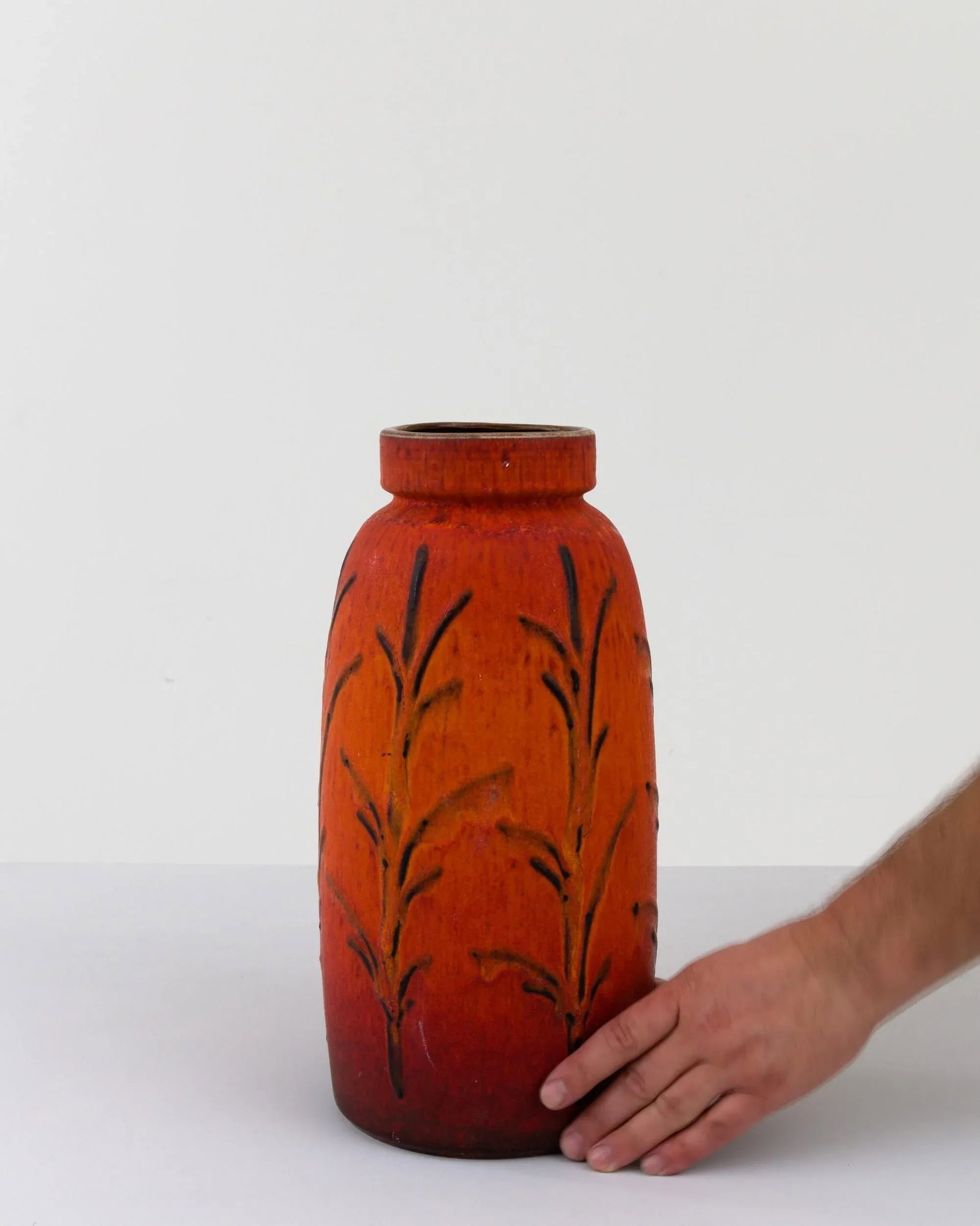 1960s Mid-Century Modern W. Germany Ceramic Vase - 6