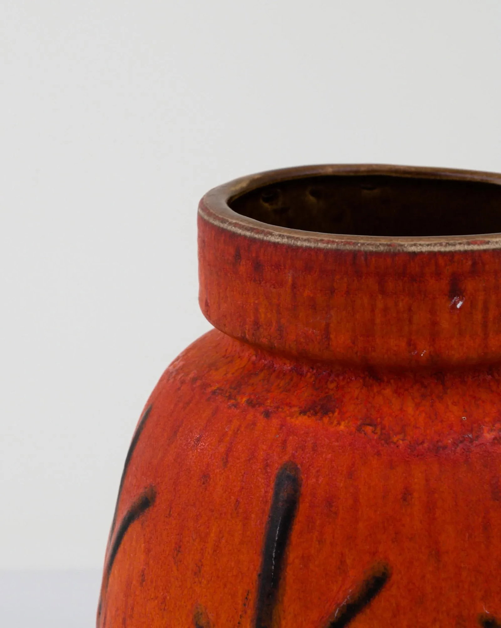 1960s Mid-Century Modern W. Germany Ceramic Vase - 9