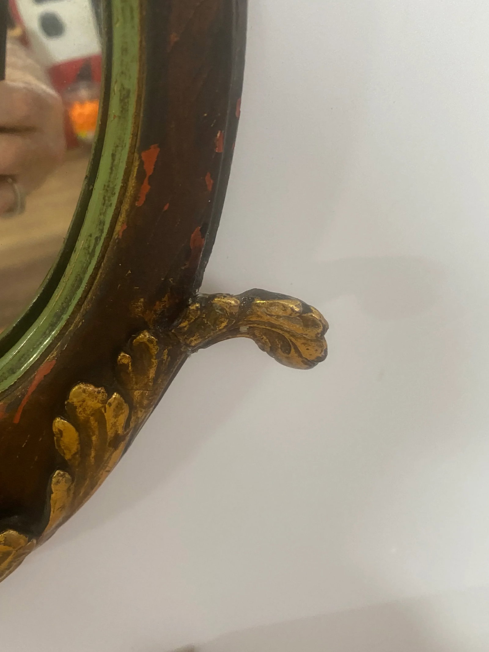 Antique Late 19th Century Belle Epoch Mirror - 8