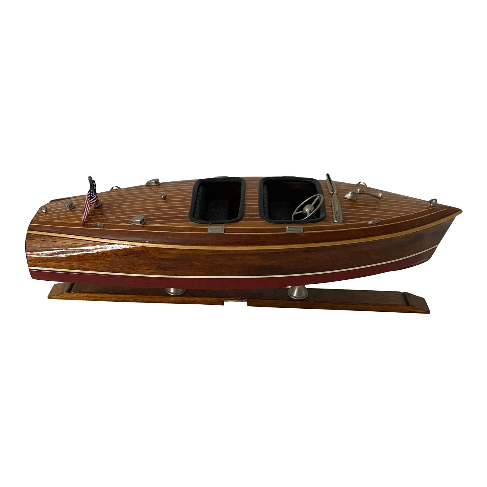 Vintage Wooden Chris Craft Model Boat (1 of 11)