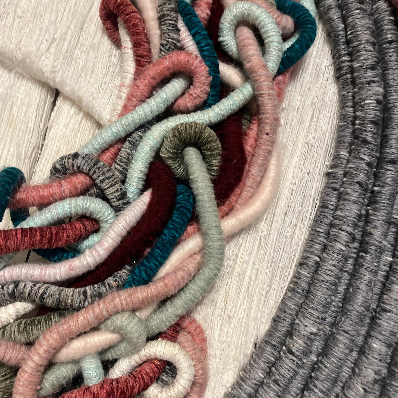 1980s Sculptural Macrame Wall Art Tapestry - 4