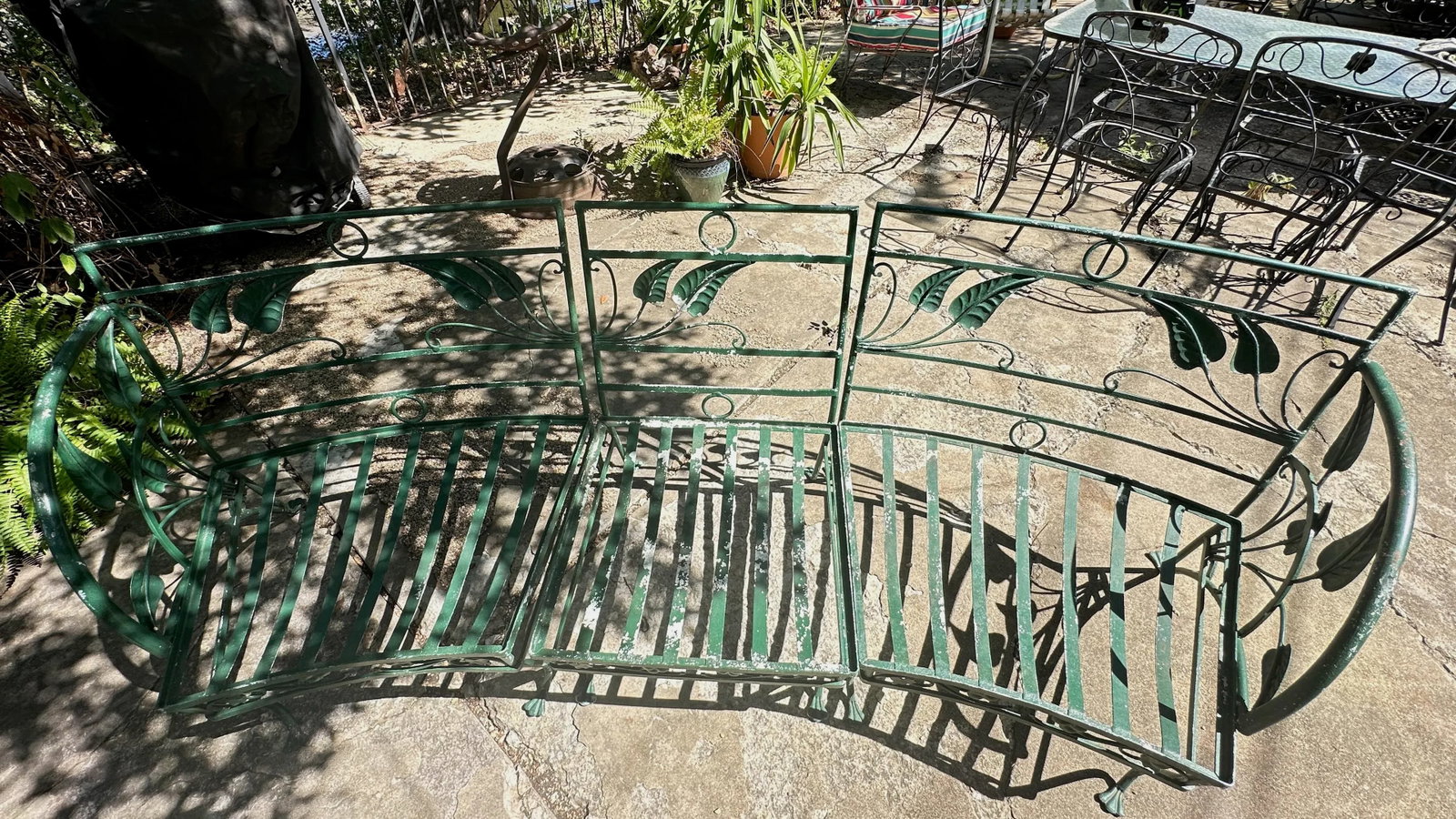 Vintage John Salterini Attributed Outdoor Sectional Sofas - Set of 2 - 5