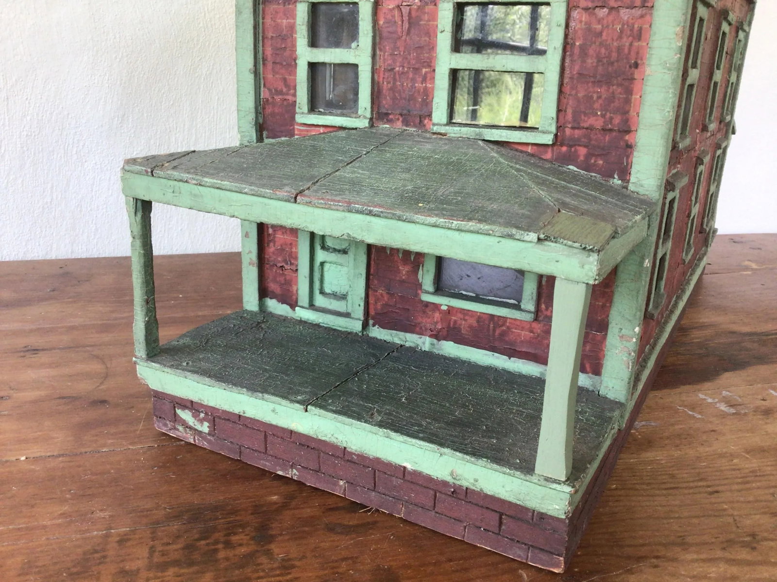 Antique Folk Art House Model 1912 - 10