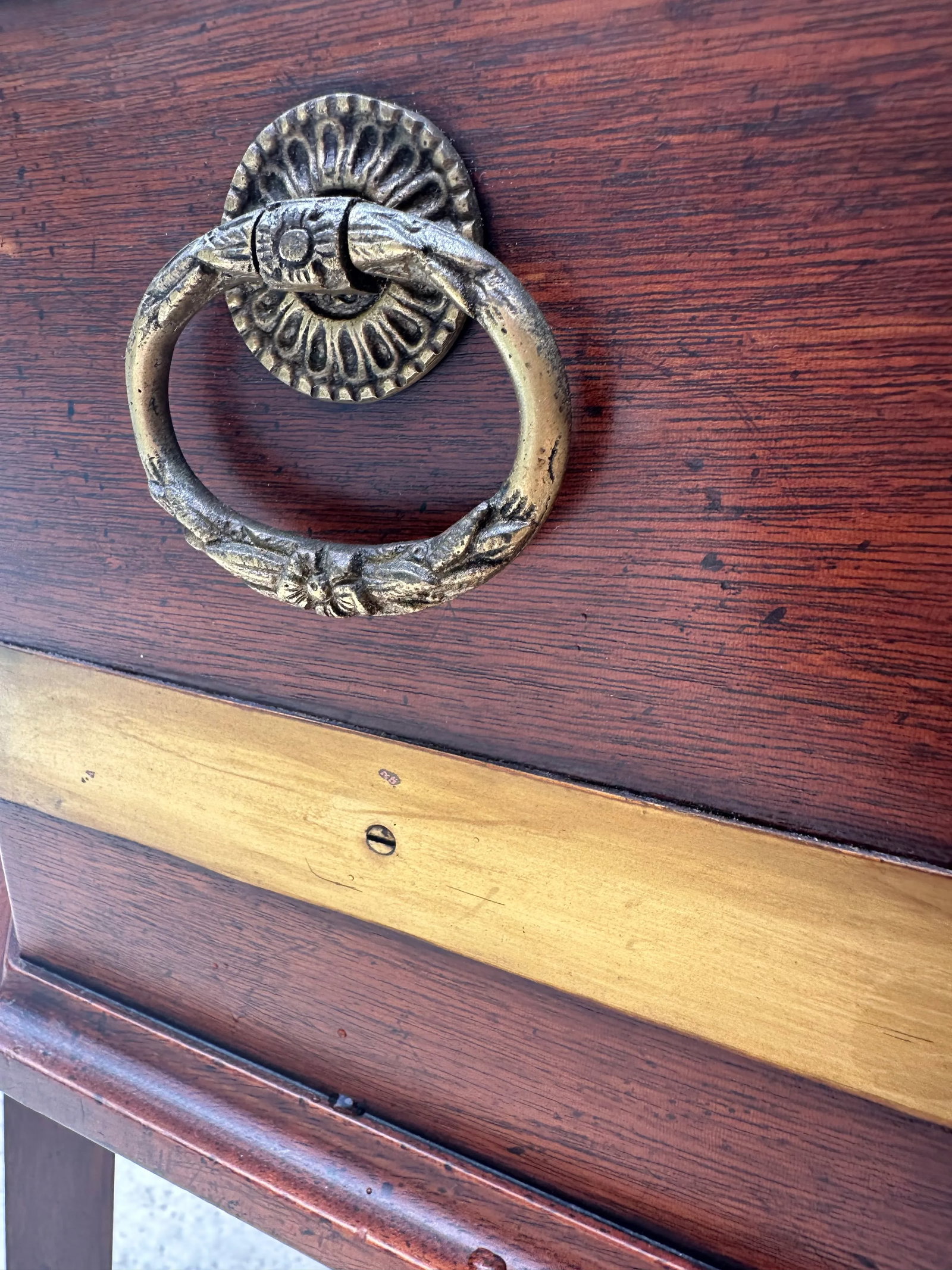 Mahogany Cellarette Wine Cooler Chippendale Style - 10
