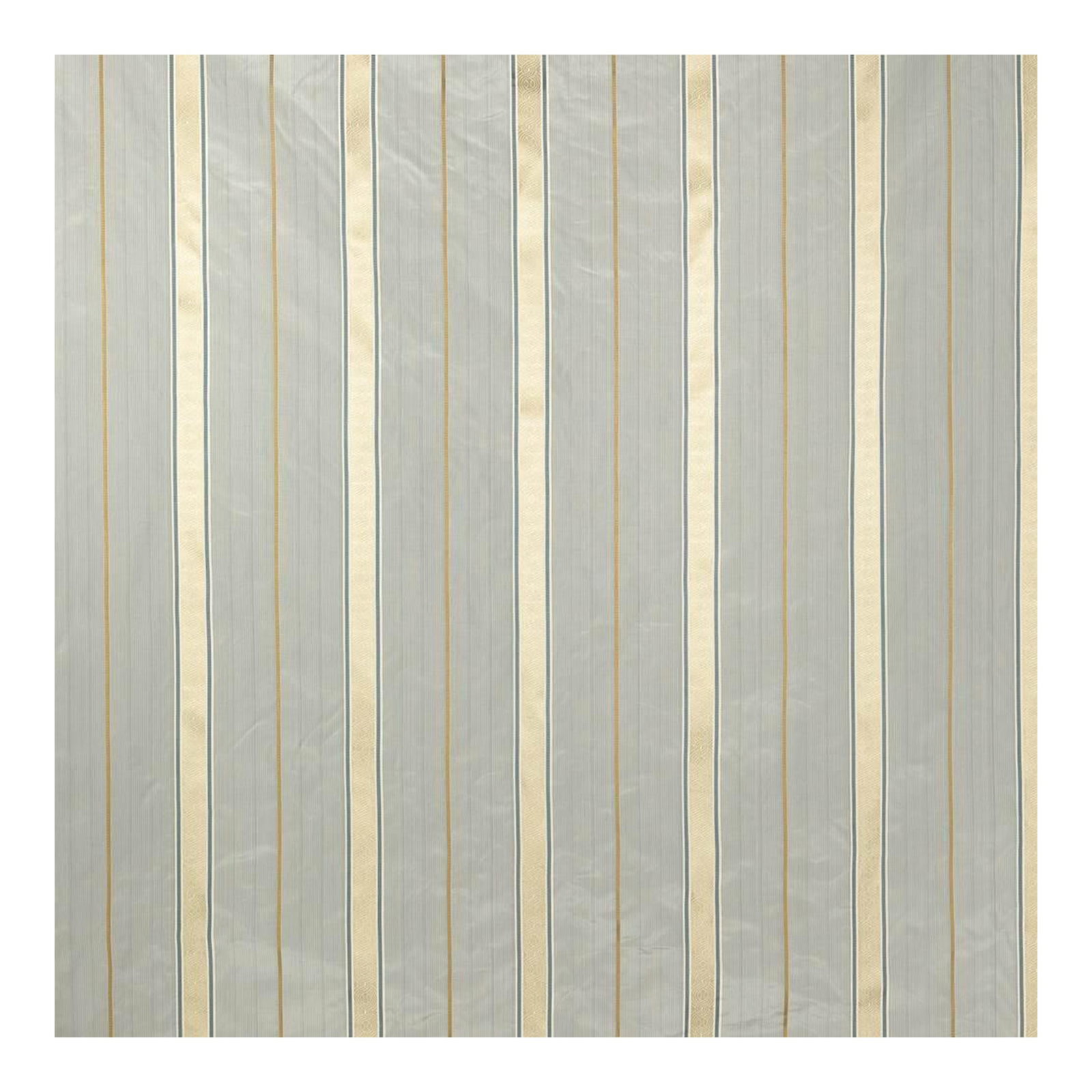 Cowtan & Tout Corsini Stripe Ivory/Blue Bolt of Fabric - 6.5 Yards (1 of 4)