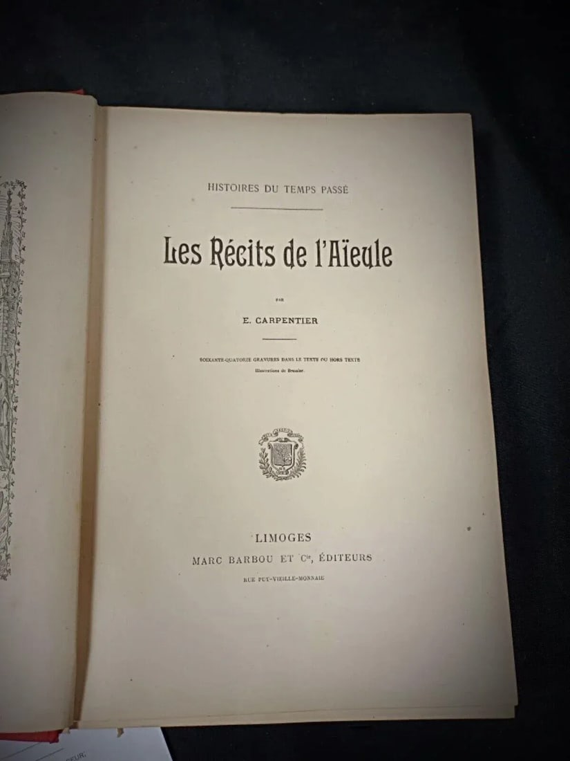 Histoire Du Temps Passe: Les Recits De L'Aieule by E. Charpentier Book - 2