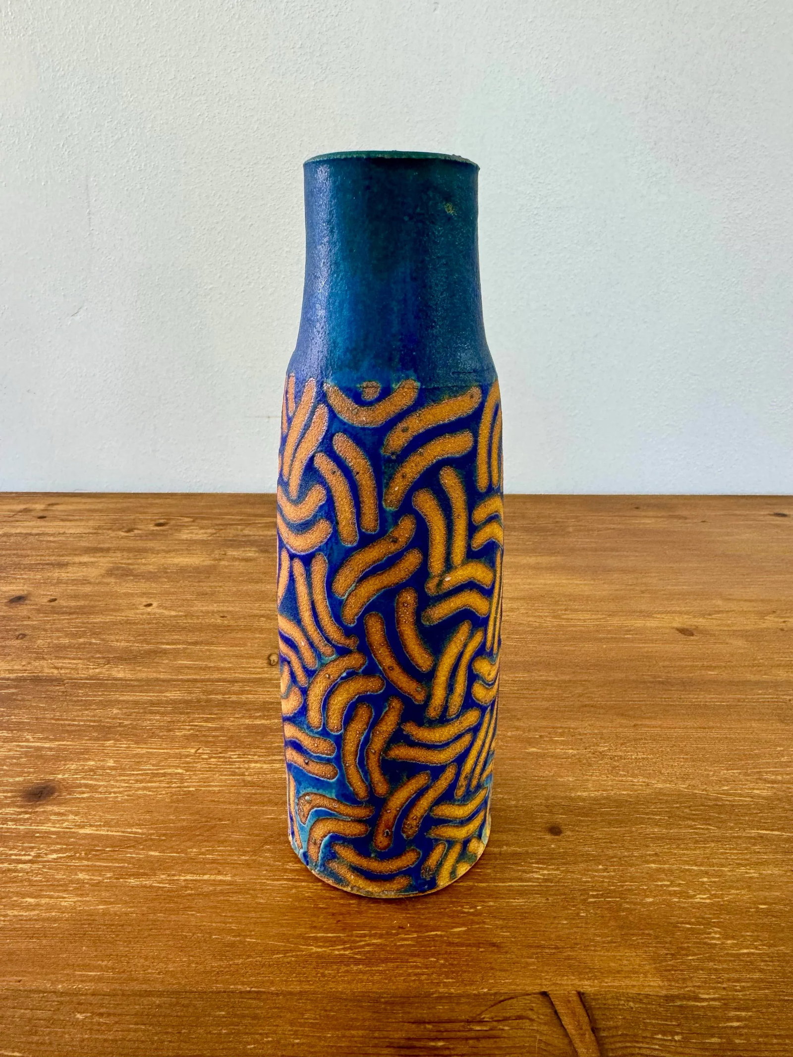 1970's Polly Whitcomb Stoneware Vase - 2