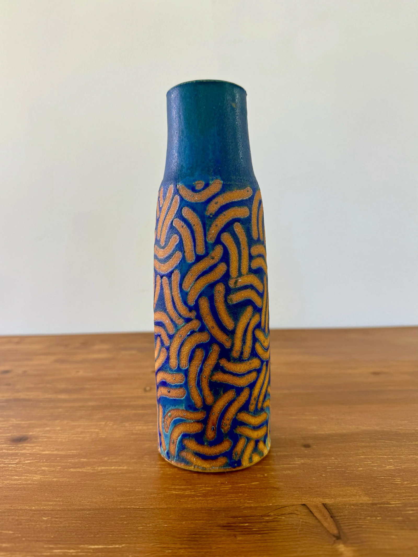 1970's Polly Whitcomb Stoneware Vase - 7