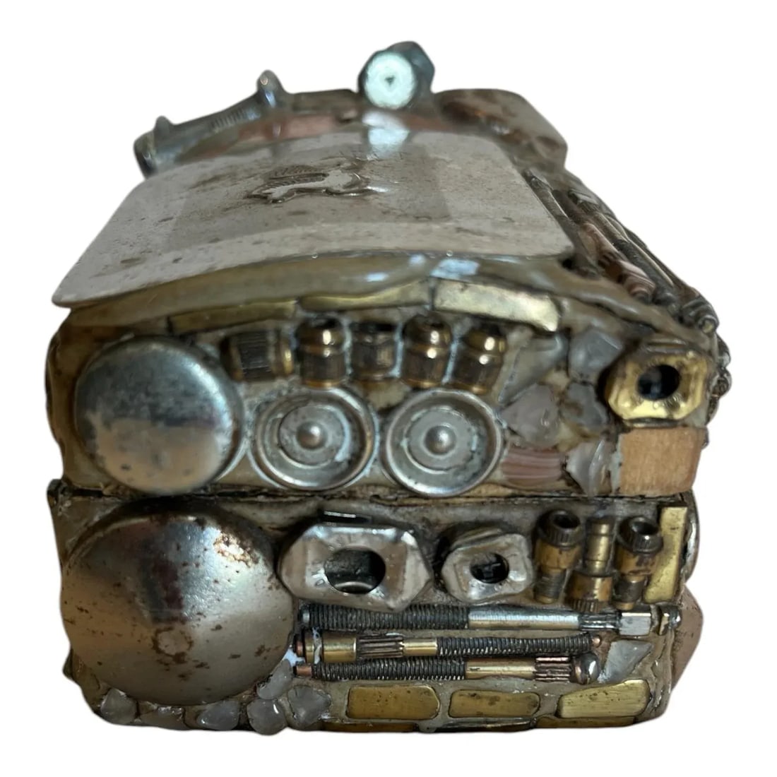 Decorative Box With Found Objects by Brazilian Sculptor Francisco Moller - 3