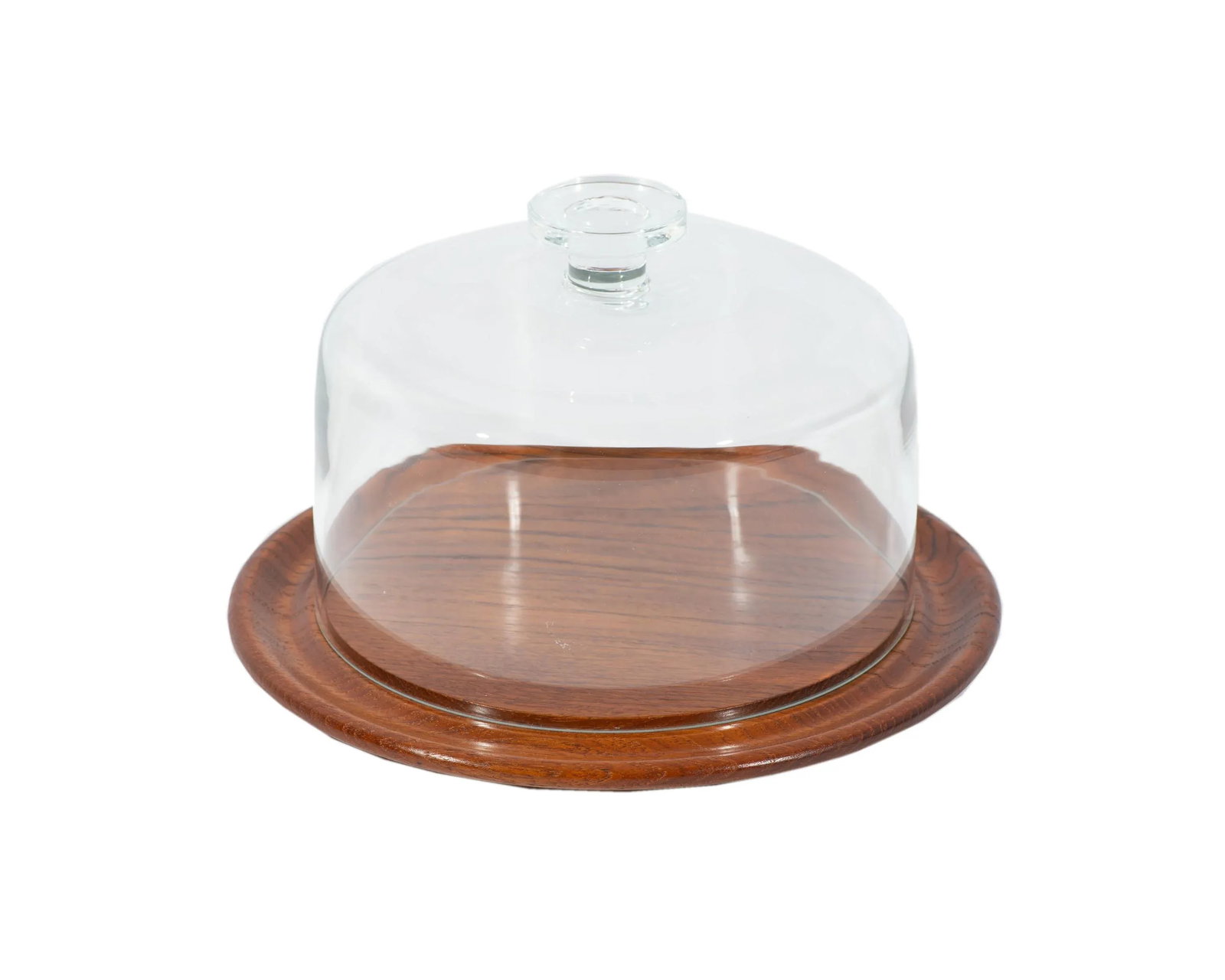 Kay Bojesen Danish Teak and Glass Covered Dish - 4