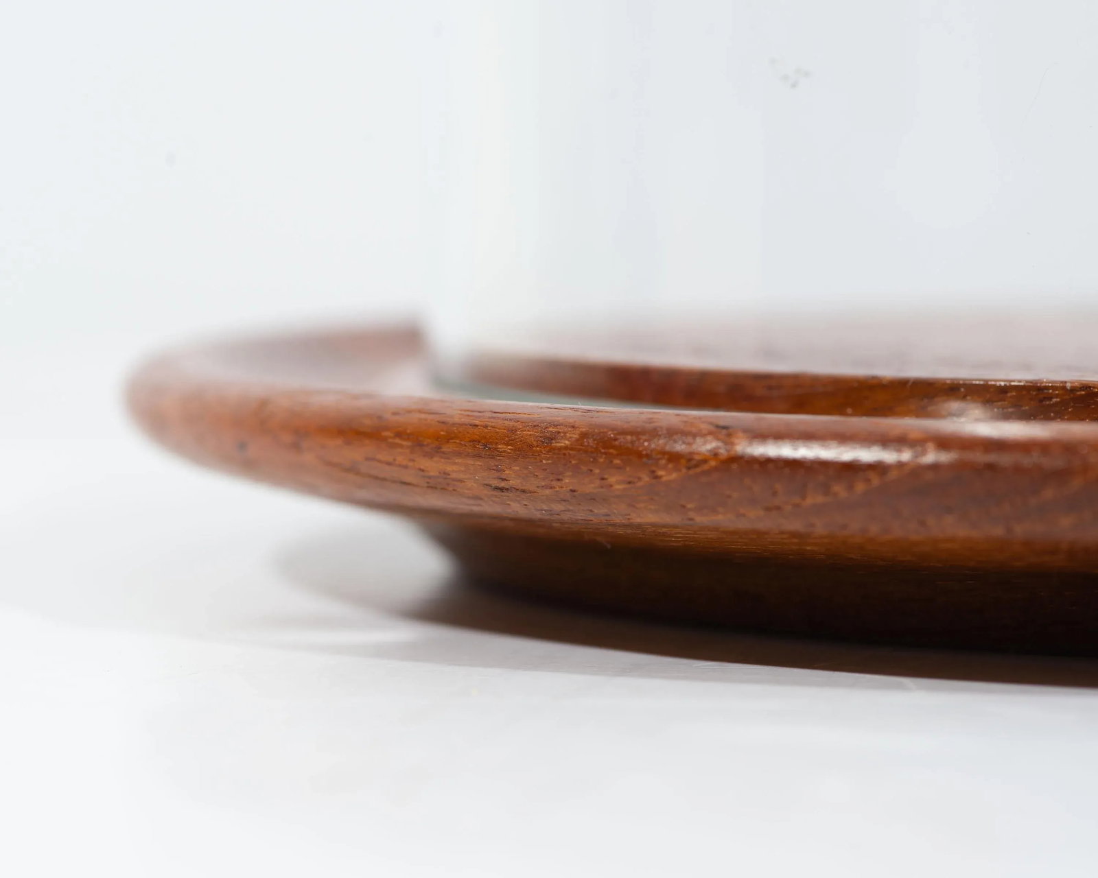 Kay Bojesen Danish Teak and Glass Covered Dish - 6