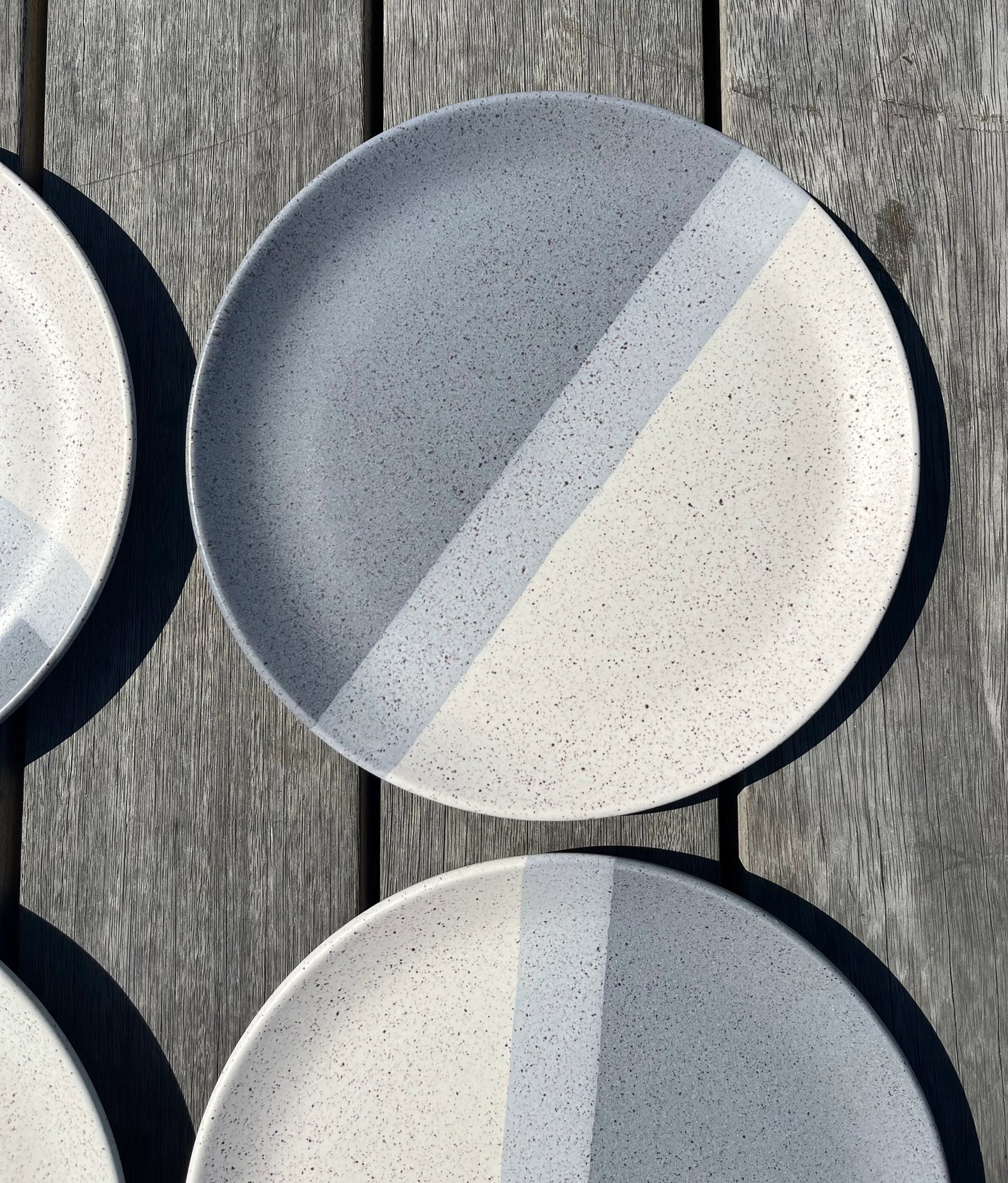 1990s Beach House Dinner Plates- Set of 6 - 4