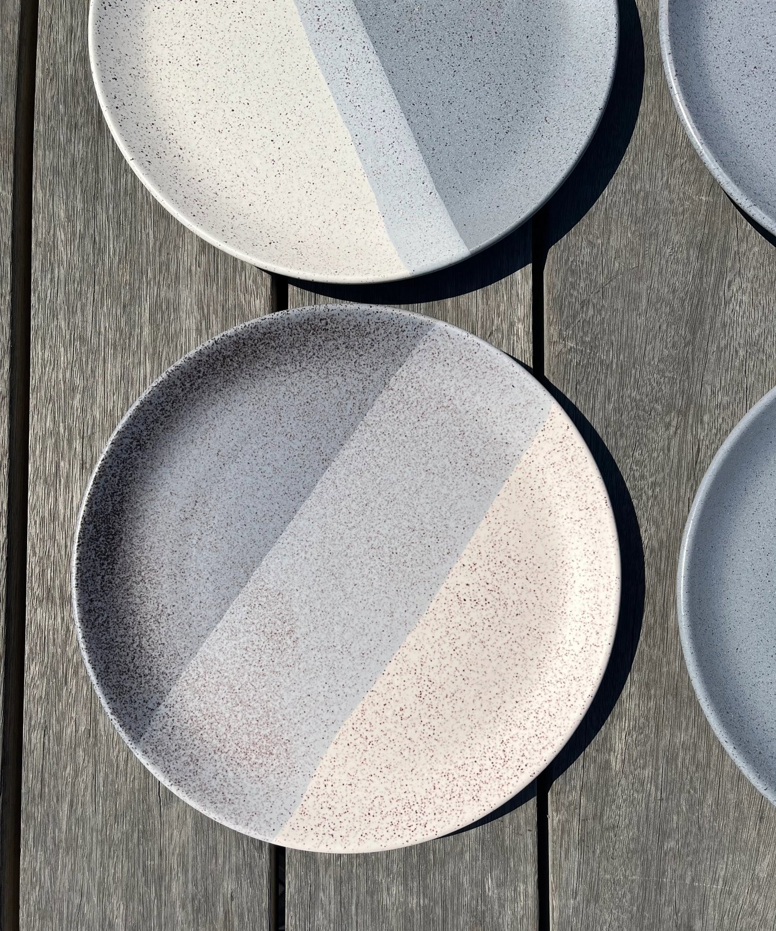 1990s Beach House Dinner Plates- Set of 6 - 7