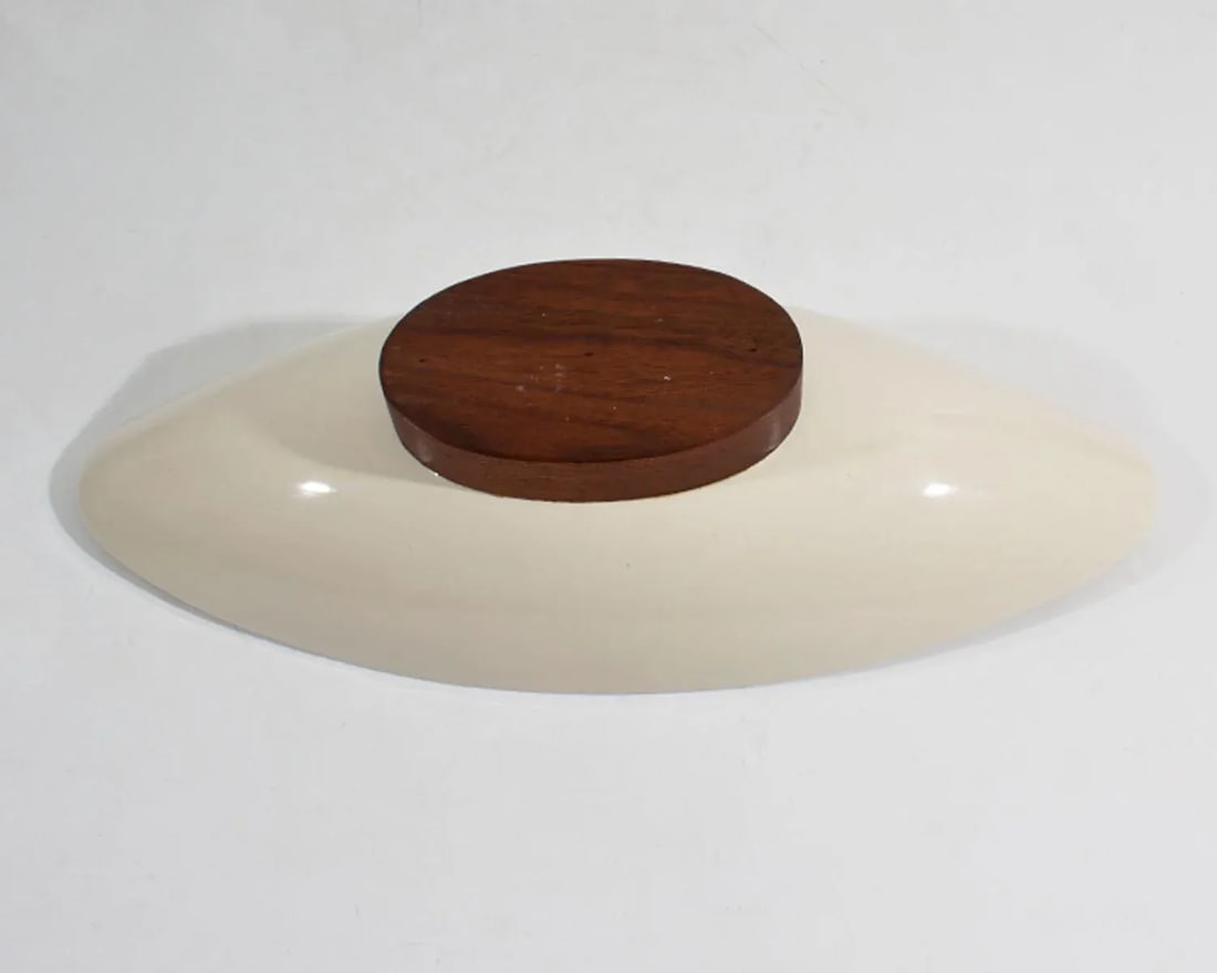 Michael Lax Hyalyn "Capri" for Raymor Oval Serving Bowl - 4
