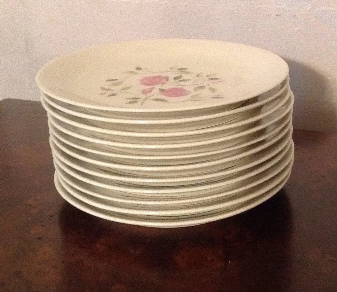 Iroquois China Ben Siebel Design Impromptu Wild Rose Dinnerware Set - 3