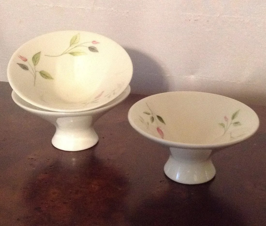 Iroquois China Ben Siebel Design Impromptu Wild Rose Dinnerware Set - 4