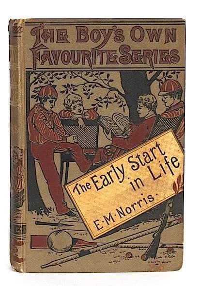 Late 19th Century Antique Book Decor - Australian Adventure Story - 2