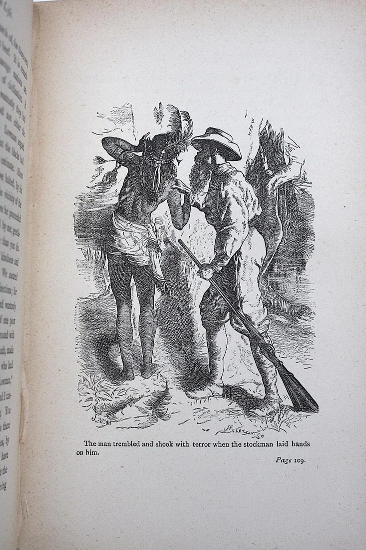 Late 19th Century Antique Book Decor - Australian Adventure Story - 7