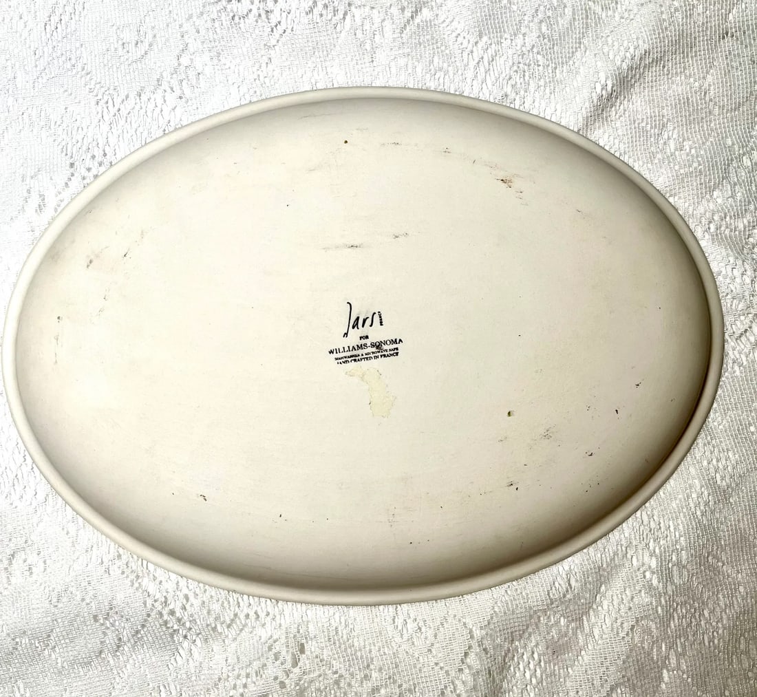 Williams-Sonoma Jars-France Cantine Red & Speckled Oval Serving Platter - 4