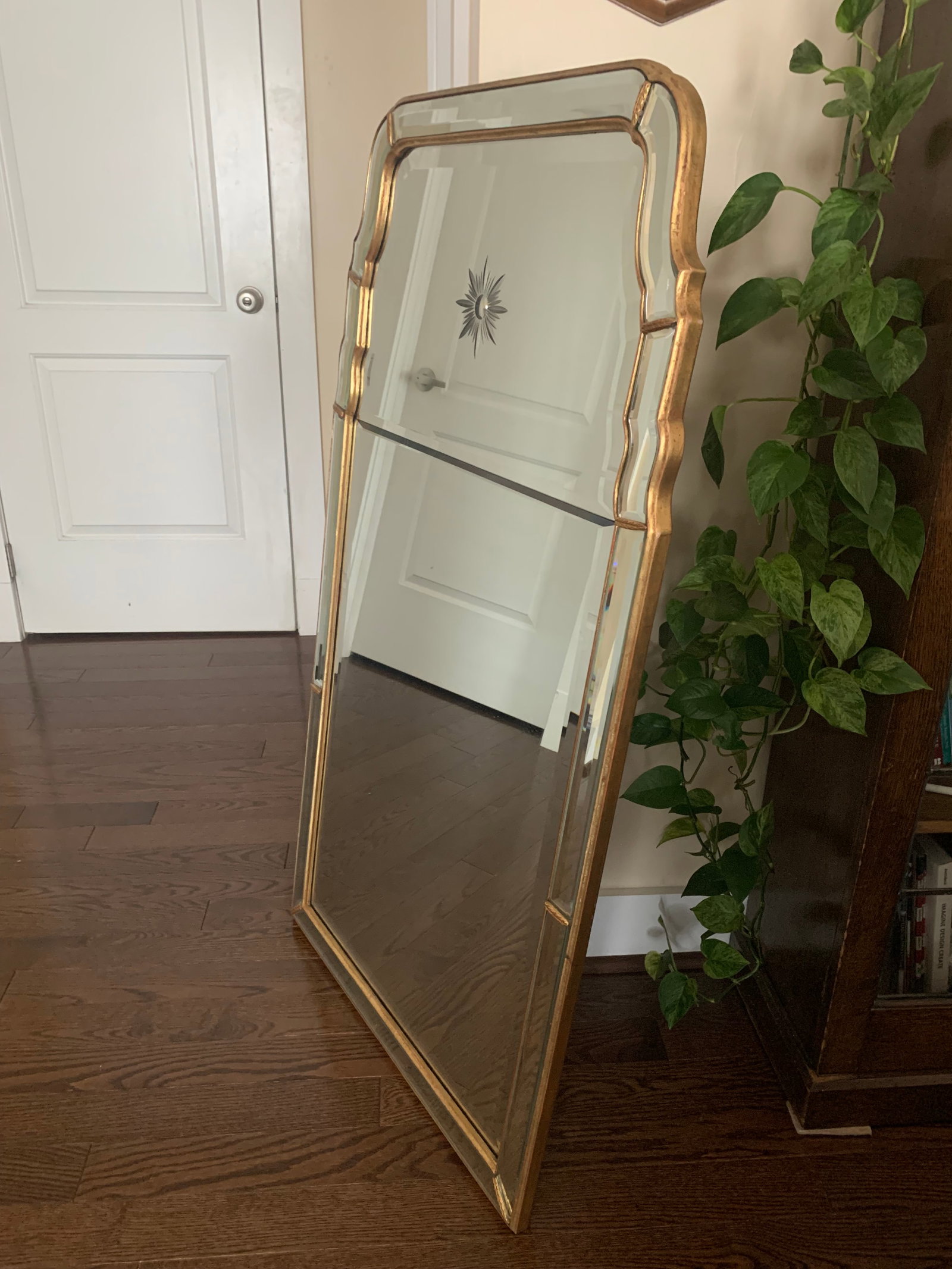 Late 20th Century Nyc Mirror Fair Large Wall Mirror - 2