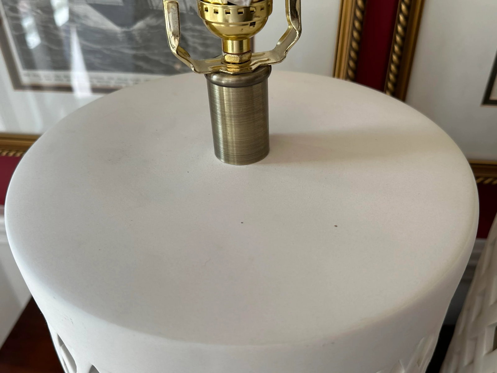 Ray Booth Designs Porous Table Lamps - a Pair - 6