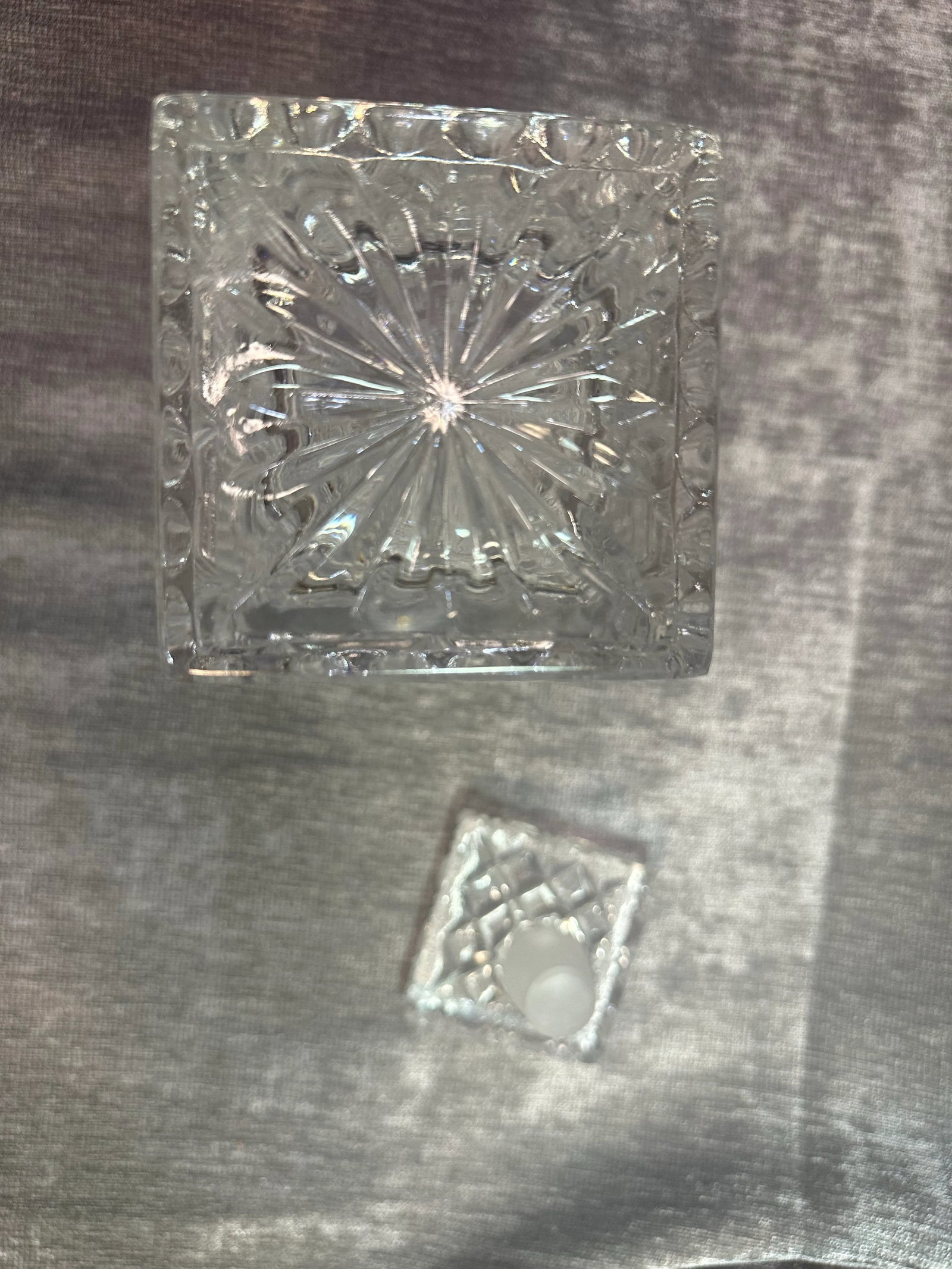 Vintage Rcr Crystal Decanter - 3