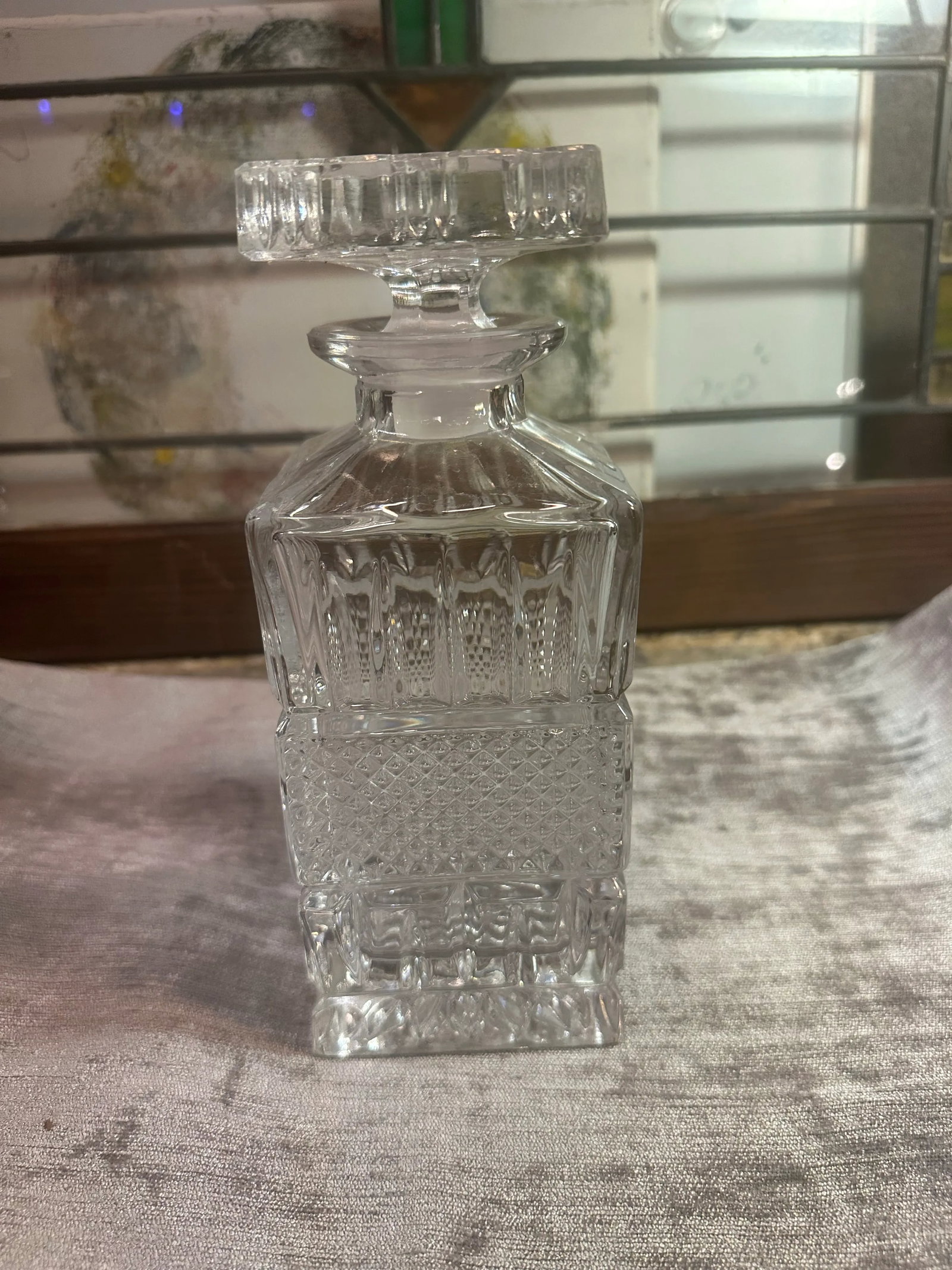 Vintage Rcr Crystal Decanter - 8