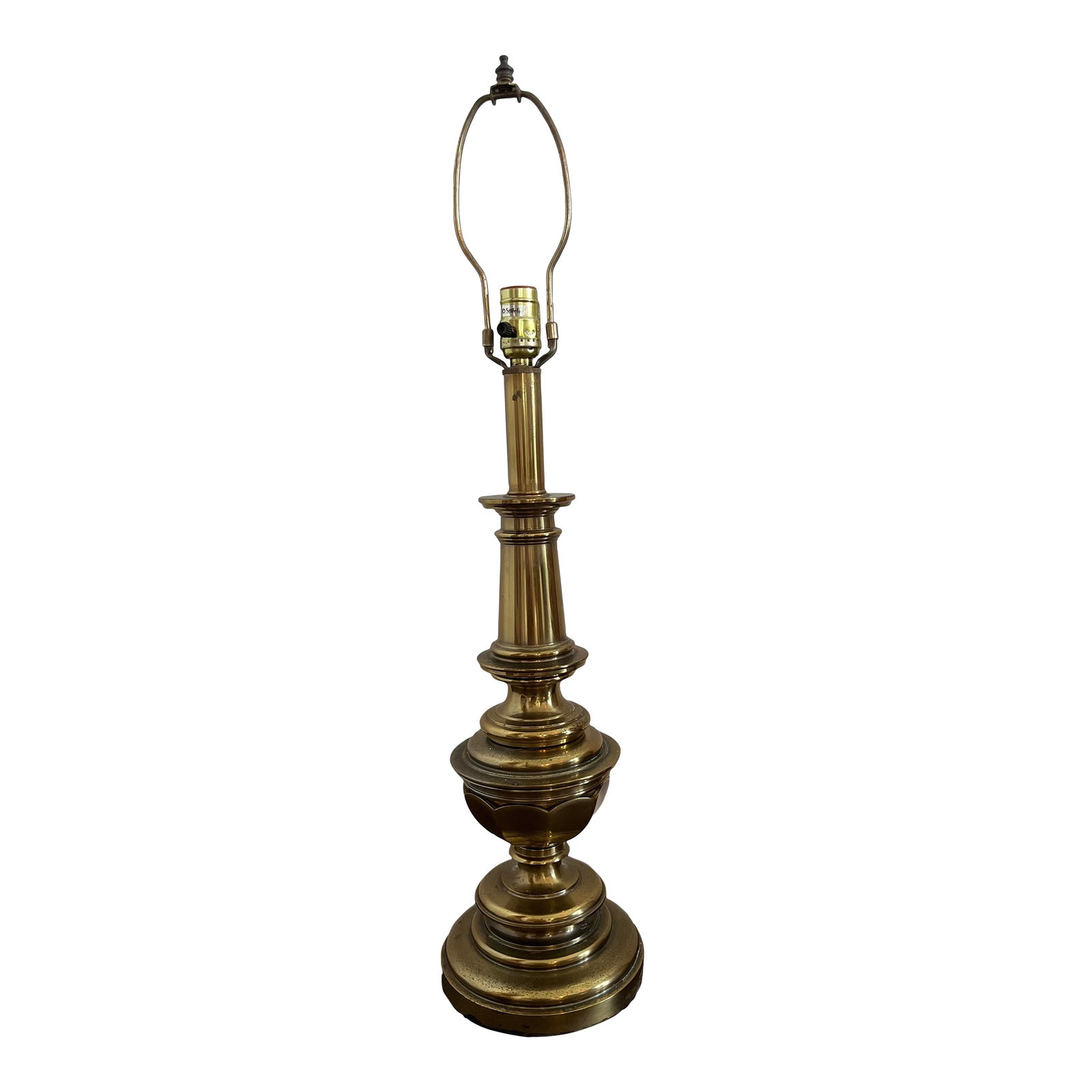 Vintage Brass Stiffel Lamp (1 of 4)