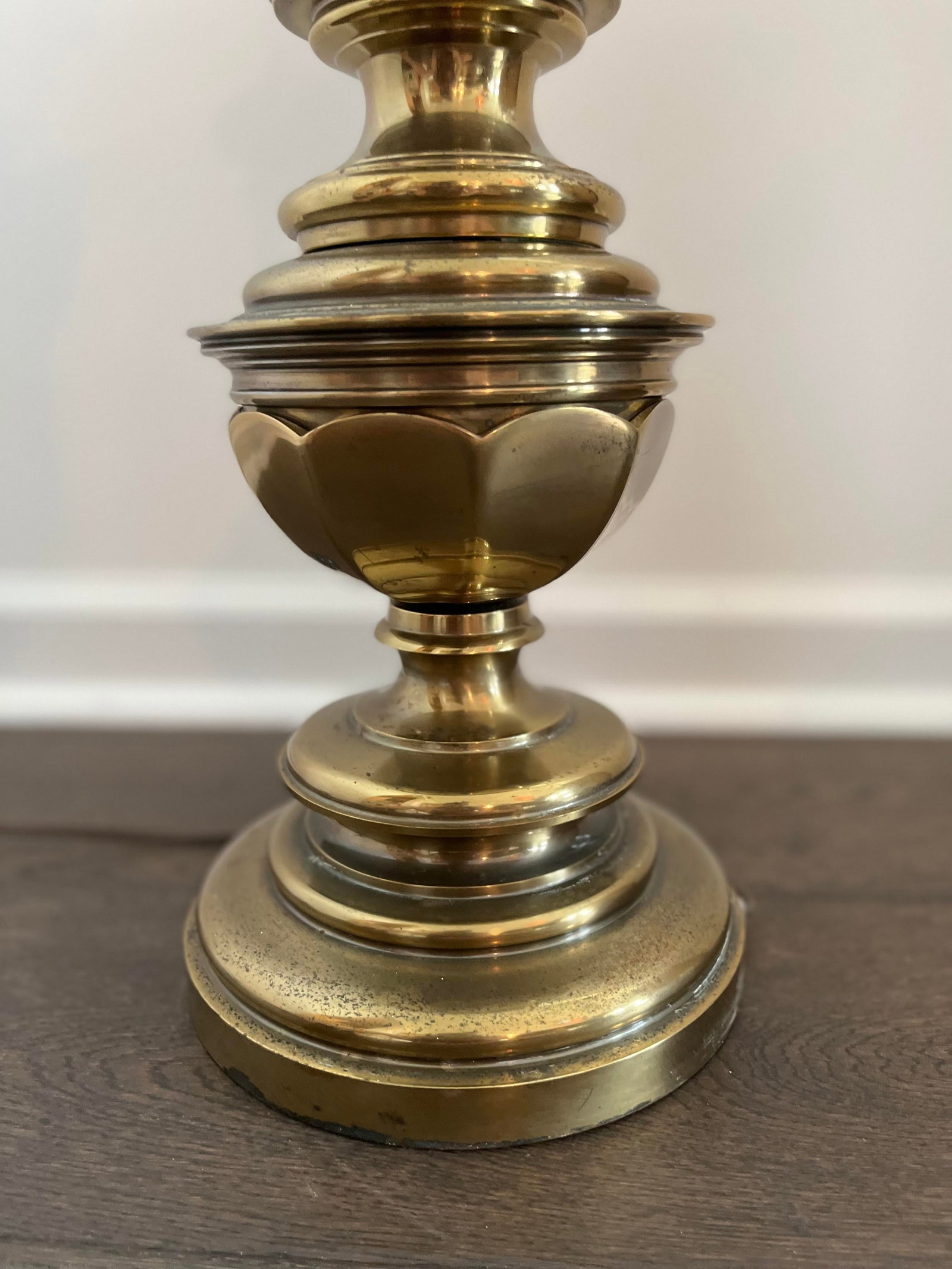 Vintage Brass Stiffel Lamp - 2