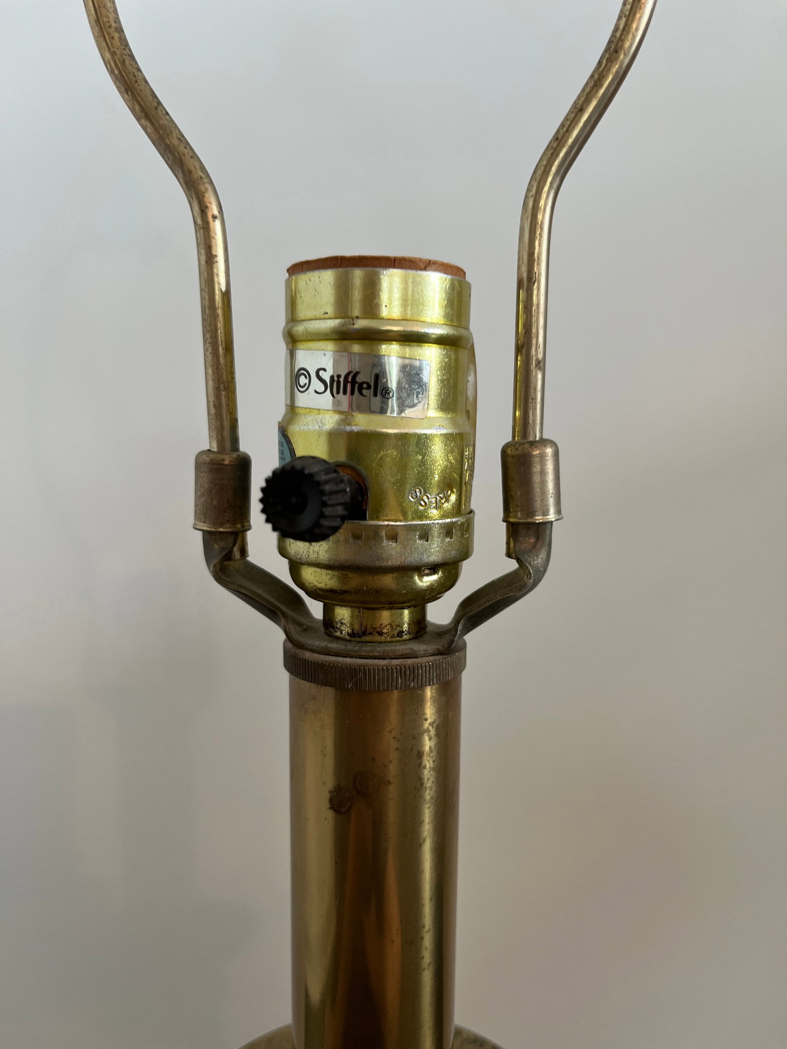 Vintage Brass Stiffel Lamp - 3
