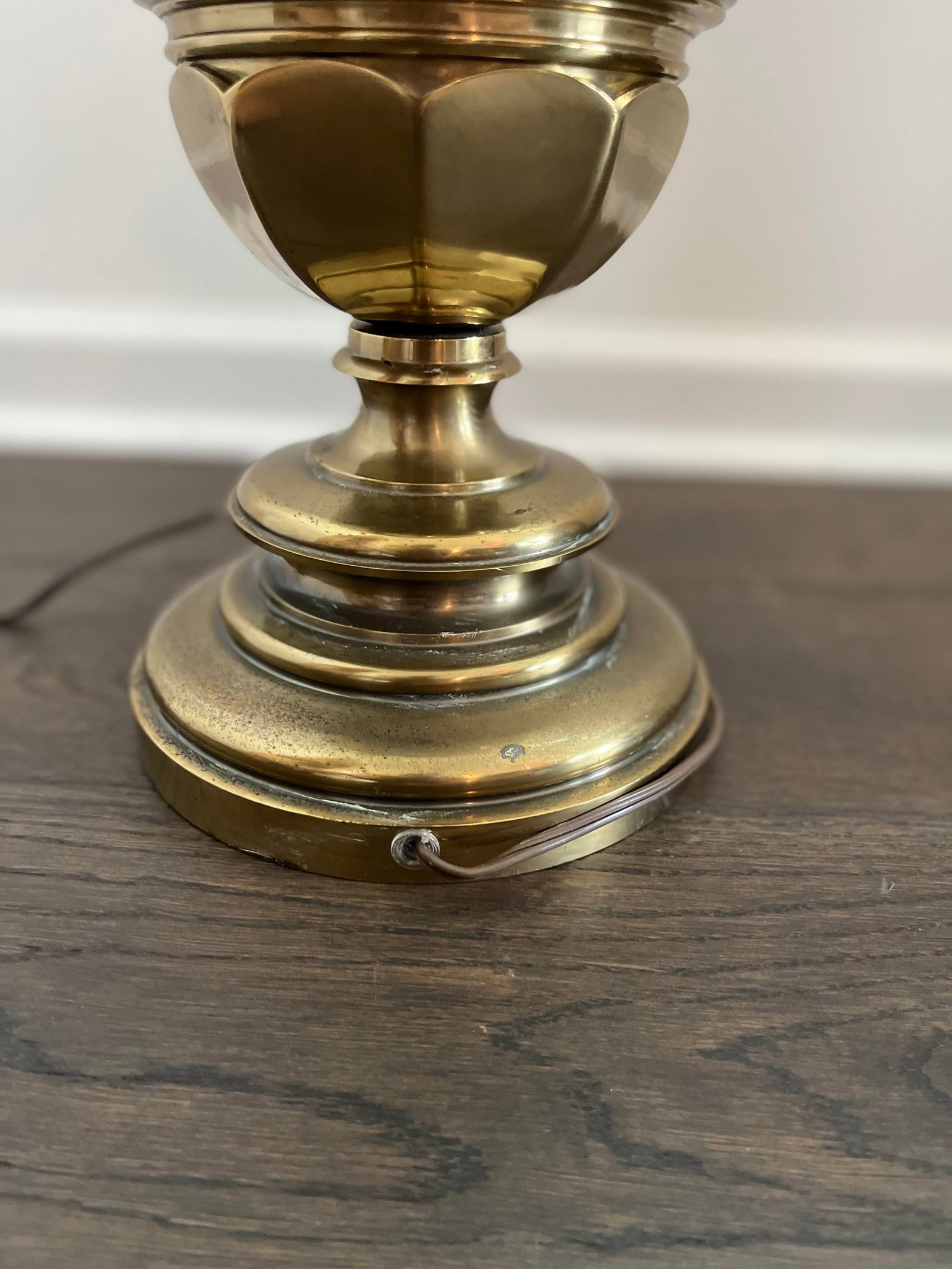 Vintage Brass Stiffel Lamp - 4