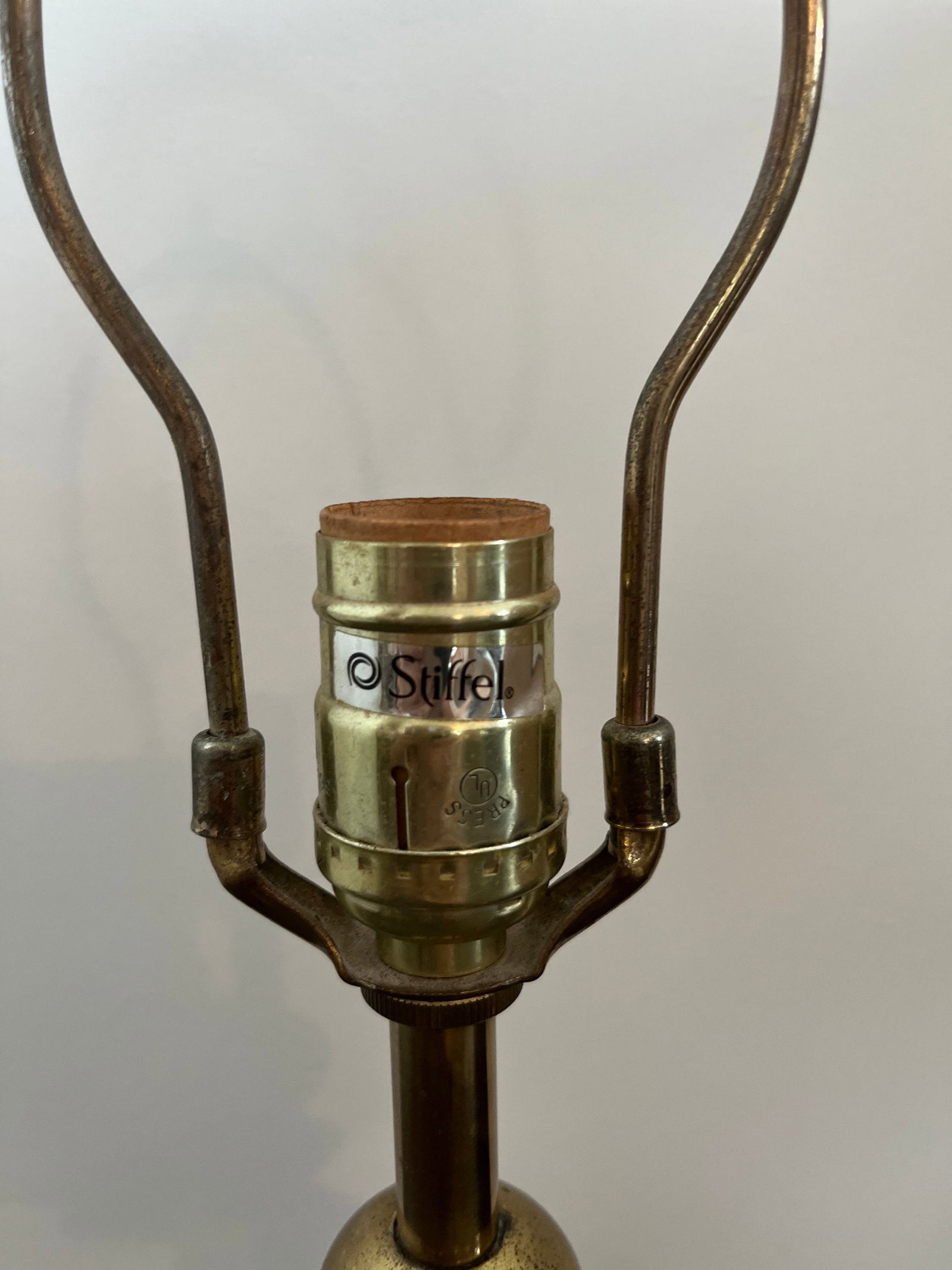 Vintage Brass Stiffel Lamp - 2