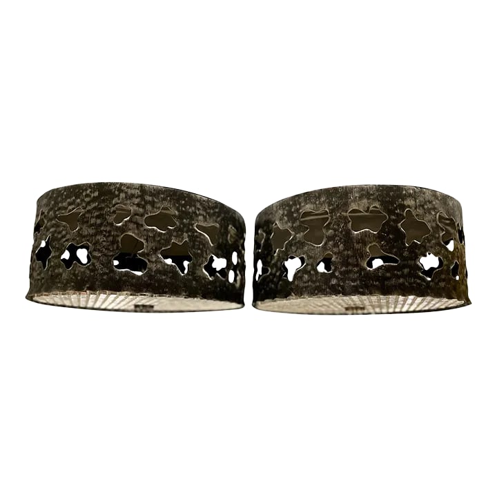 Mid-Century Black Brutalist Ceiling Lights Tom Greene Style-A Pair (1 of 7)