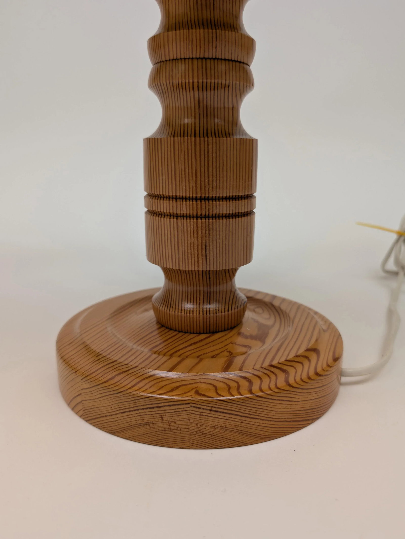 1980s Swedish Pine Wood Table Lamps, Sweden - 5