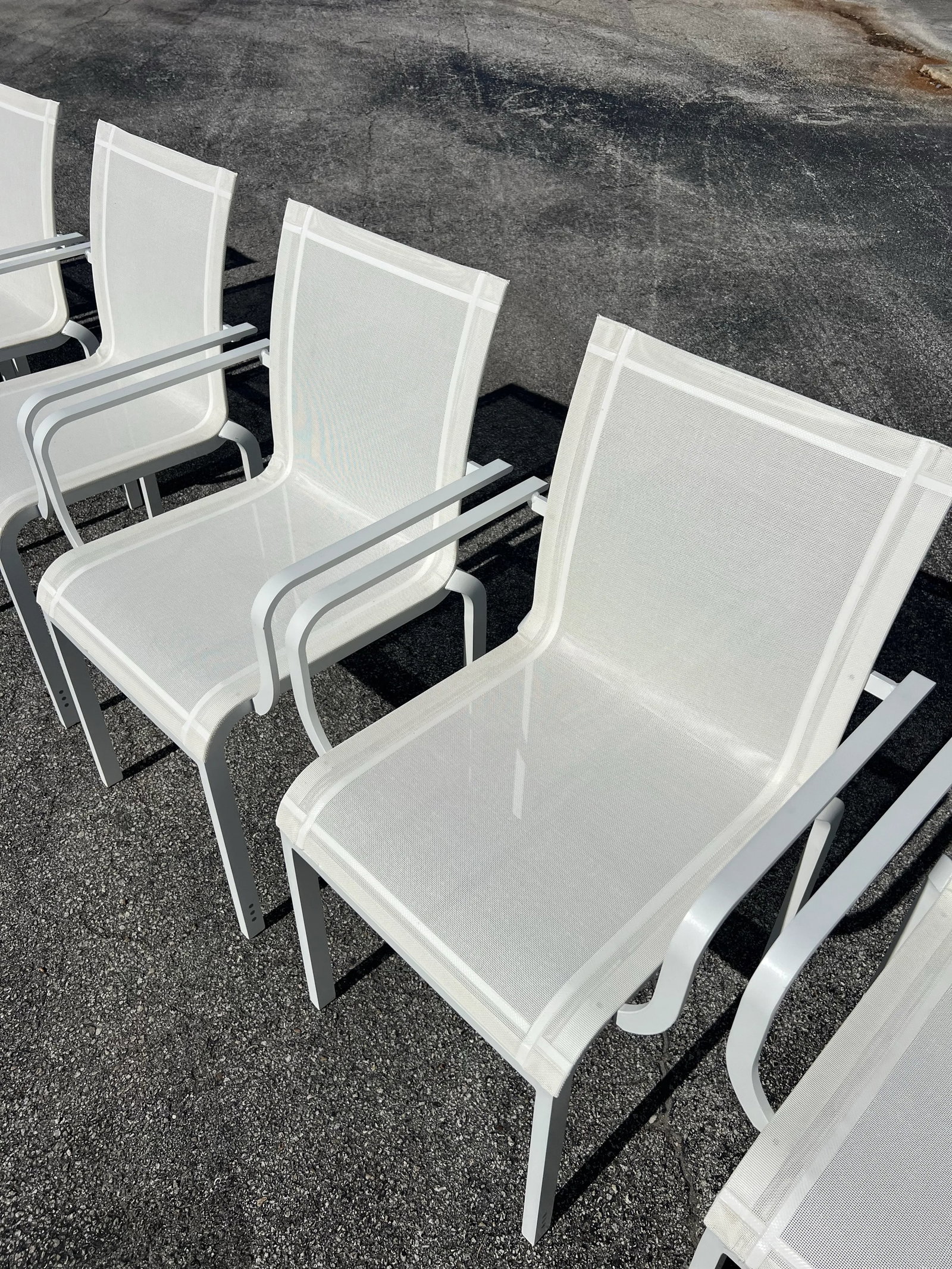 Tandem Dining Chairs by Ego Paris - Set of 8 - 12