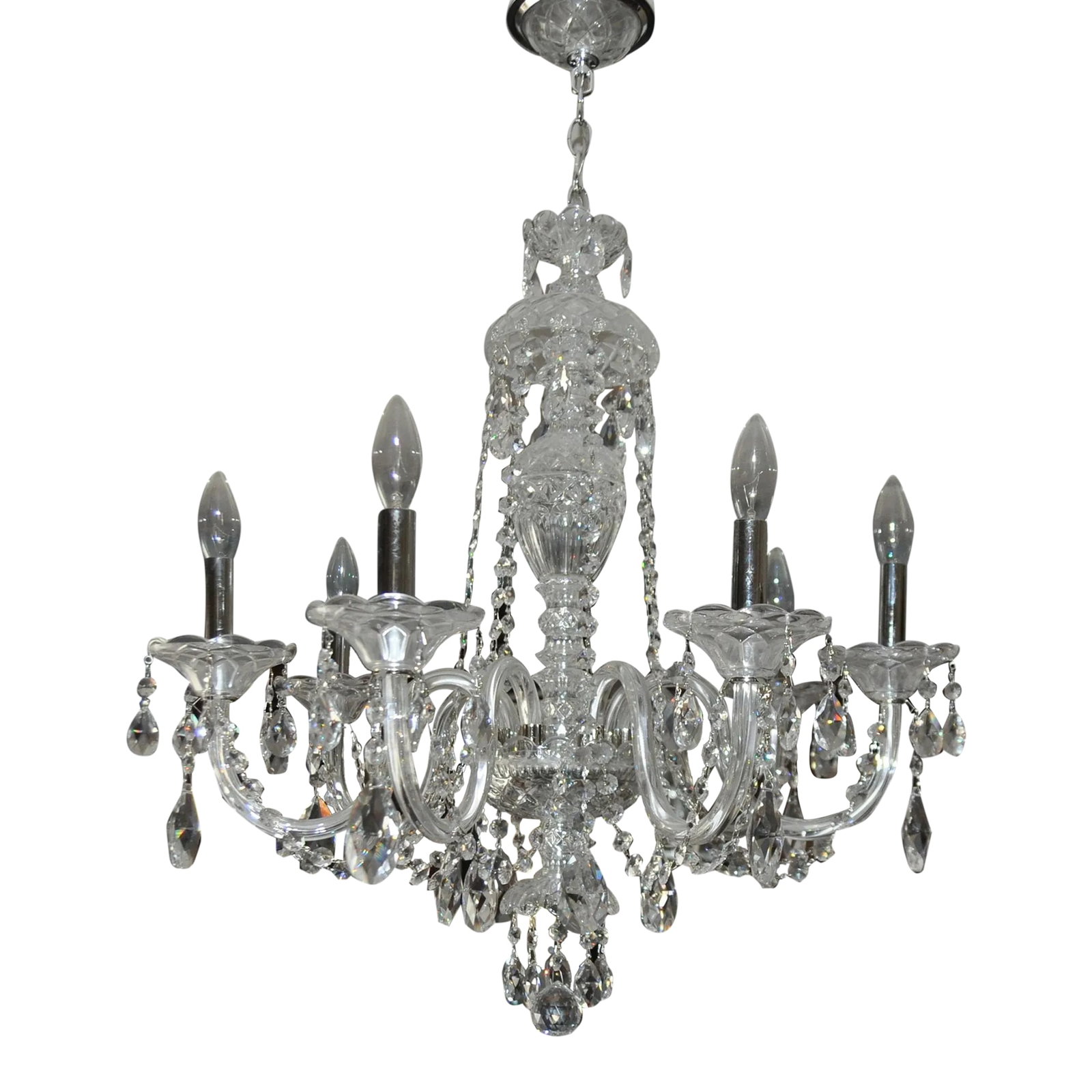 Schonbek Crystal Chandelier (1 of 6)